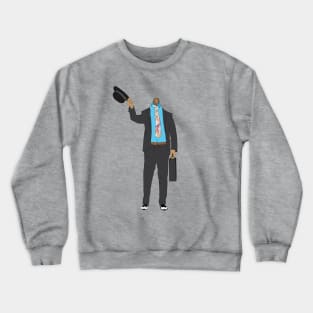 Coconut businessman Taskmaster Nish Kumar Fanart Crewneck Sweatshirt